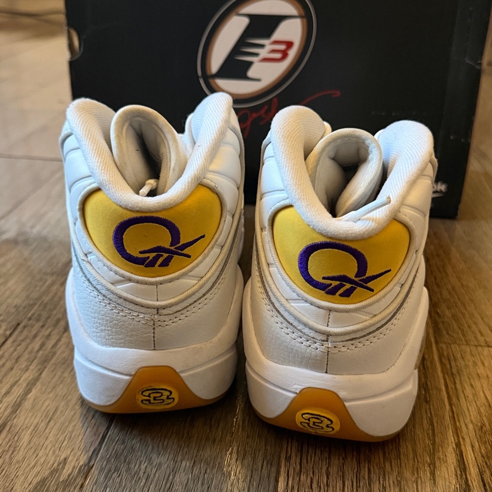 REEBOK Kobe Bryant Question Mid Basketball Shoe Sneaker Junior size 6 - Picture 5 of 11